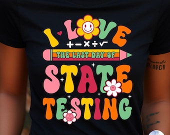 Test Day SVG: Teacher School Design (Digital Download)