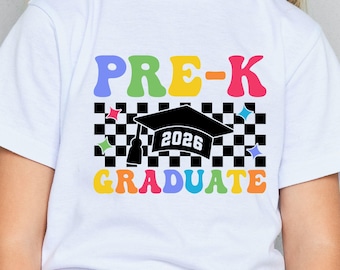 Pre-K Graduate 2026 SVG, Preschool Graduation Shirt; Cricut (Digital Download)