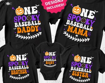 Spooky Baseball Mom Halloween Design: Autumn Fall Trendy (Digital Download)