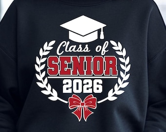 Arquivo SVG para camiseta de formatura da turma de 2026 (Download digital)