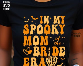 Mano de esqueleto de la época de la novia espeluznante SVG: Despedida de soltera de Halloween (Descarga digital)