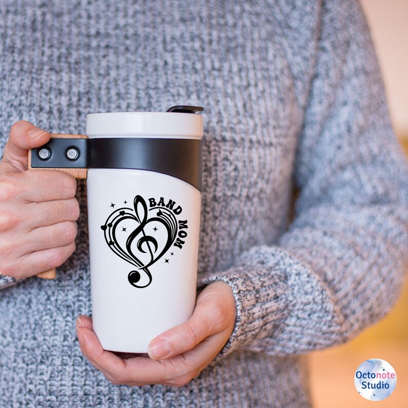 Halvtidsshow SVG: Cheer Band Mom Design (digital nedladdning) bild 3