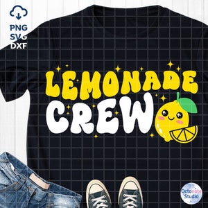 Lemonade SVG, Lemonade Bundle, Fresh Squeezed Lemonade, Lemonade Boss, Lemonade Crew, Lemonade Dealer, Sublimation PNG, SVG for Cricut