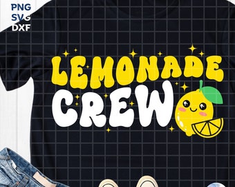 Lemonade Crew SVG: Fresh Squeezed Design (Digital Download)