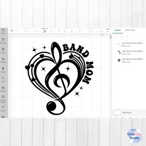 Halvtidsshow SVG: Cheer Band Mom Design (digital nedladdning) bild 4