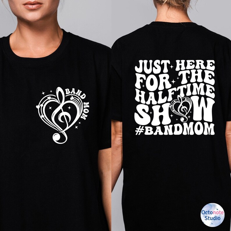 Halvtidsshow SVG: Cheer Band Mom Design (digital nedladdning) bild 2