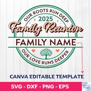 Family Reunion SVG: Custom Shirt Design, Vacation Keepsake (Digital Download)
