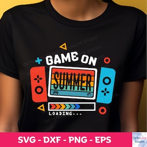 Game On Summer SVG: Video Game End of School (Digital Download)