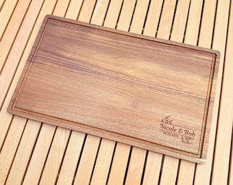 Personalized Cutting Board Wedding Gift | Custom Charcuterie Board | Engagement Gift for Couple | Housewarming Gift | Unique Kitchen Decor