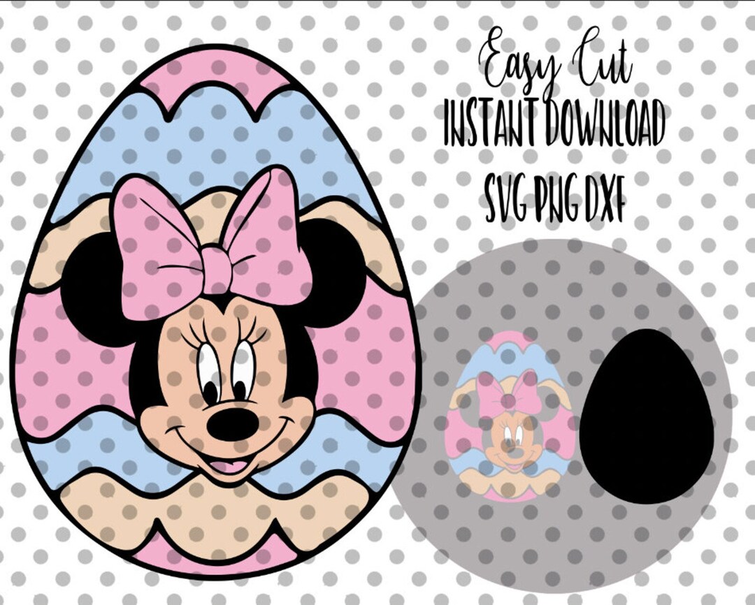 Easter Egg SVG PNG DXF Cutting Files Easter Svg Bunny Svg - Etsy