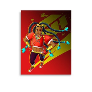 Kimberly Poster -- Street Fighter 6