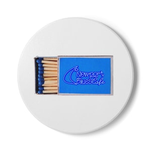 Newport Blues Cafe, Newport RI Ceramic Matchbox Coaster | Iconic Newport Restaurant Series