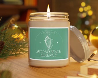 Second Beach Serenity: Newport, RI Candle