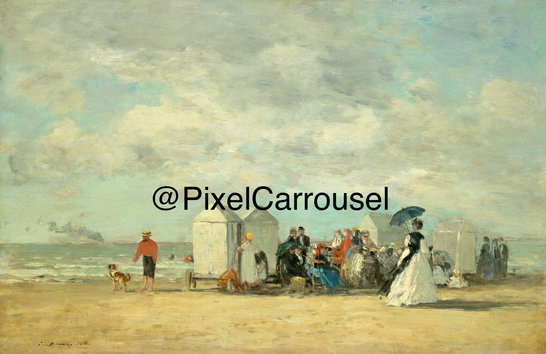 Ultra High Quality Printable Beach Scene Painting - Etsy