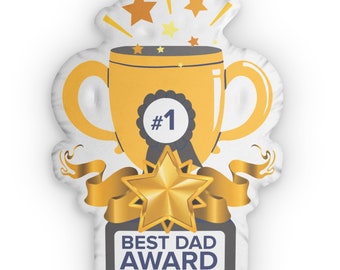 Trophy Shaped Dad Pillow Gift for Dad, Father's Day, Pillow gift,dad pillow,Pillow for dad,gift for brother, uncle, step dad,husband