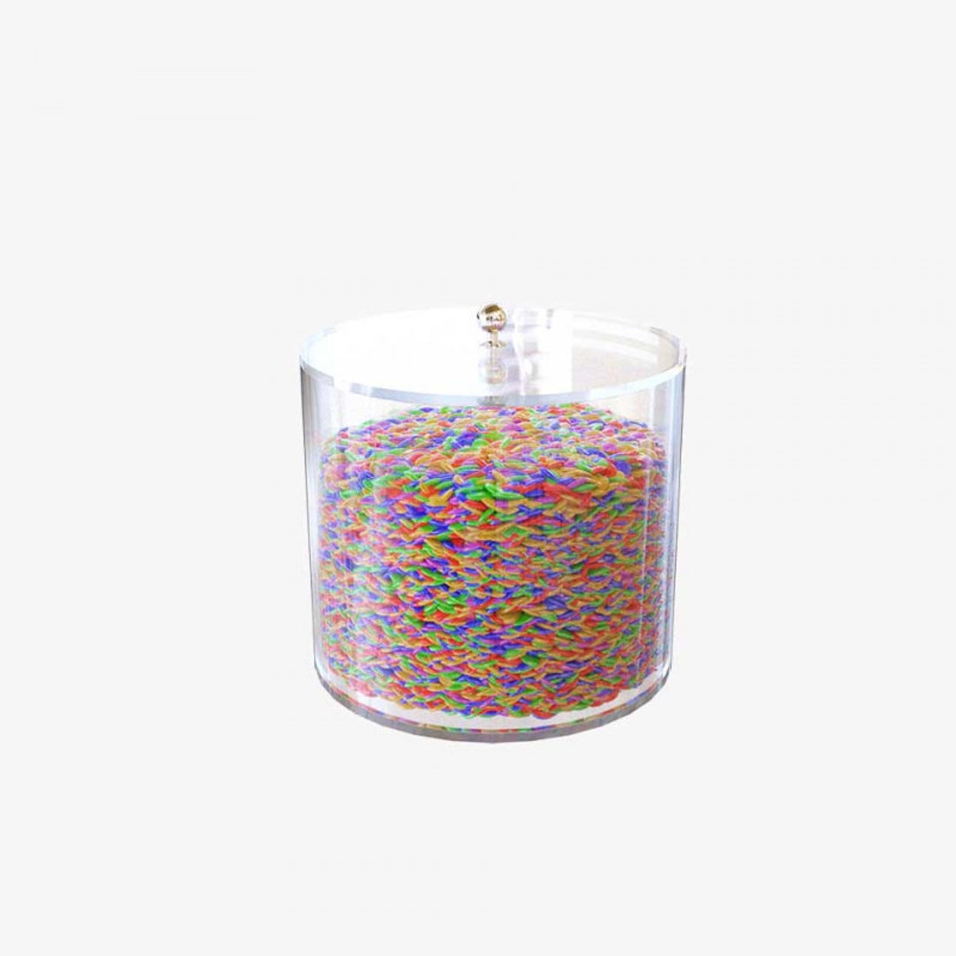 Poly Garden / Ribbed Plastic Flower Pot Stone Painted - PFP-2004P : 23 Cm Diameter X 17cm Height - View #9