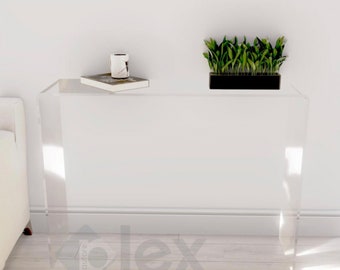 Console en plexiglas