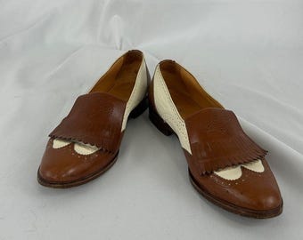 Mezlan Genuine Crocodile
Woven Leather Tassel Loafers
Brown Men\'s Size 12 Mezlan Crocodile Brown Loafers | Arrowsmith Shoes main image 3