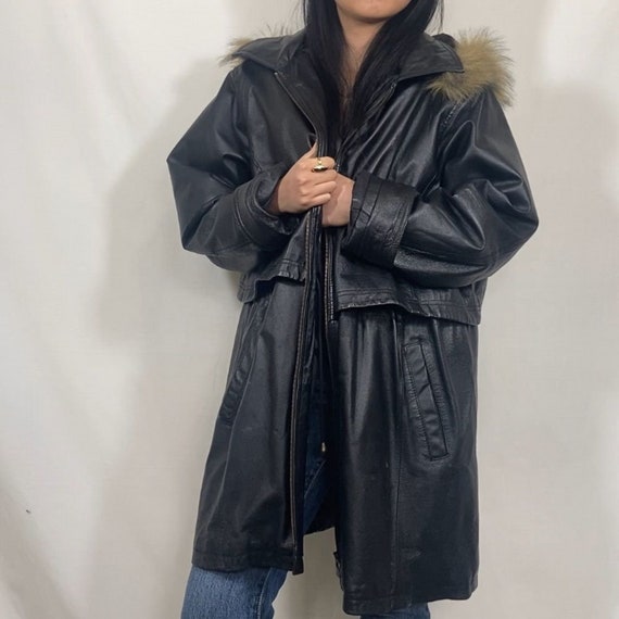 Veranesi hotsell leather coat