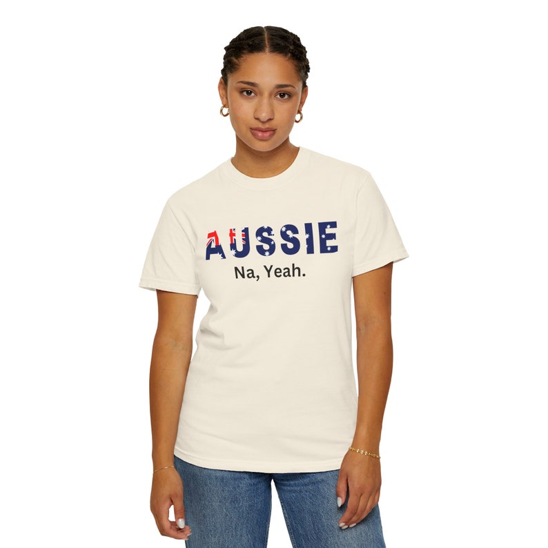 Camiseta australiana. Fiesta del día de Straya. Sí, no. Bandera. Colores cómodos unisex. Camiseta para el Día de Australia. Argot australiano. Camisa para australianos. imagen 8