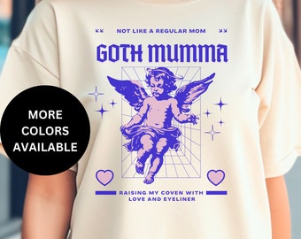 Gothic Baby. Gothic Mom Shirt. Geschenk für Goth Mumma T-Shirt. Muttertags Geschenk für die Gothic Mama. Gothic Kleidung.