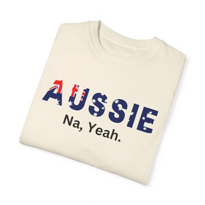 Camiseta australiana. Fiesta del día de Straya. Sí, no. Bandera. Colores cómodos unisex. Camiseta para el Día de Australia. Argot australiano. Camisa para australianos. imagen 6