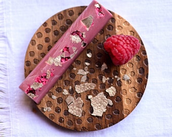 Ruby Golden Chocolate Bars | Handmade Chocolate with Freeze Dried Fruits | Belgian Chocolate | Crafted Chocolate | Gift Idea