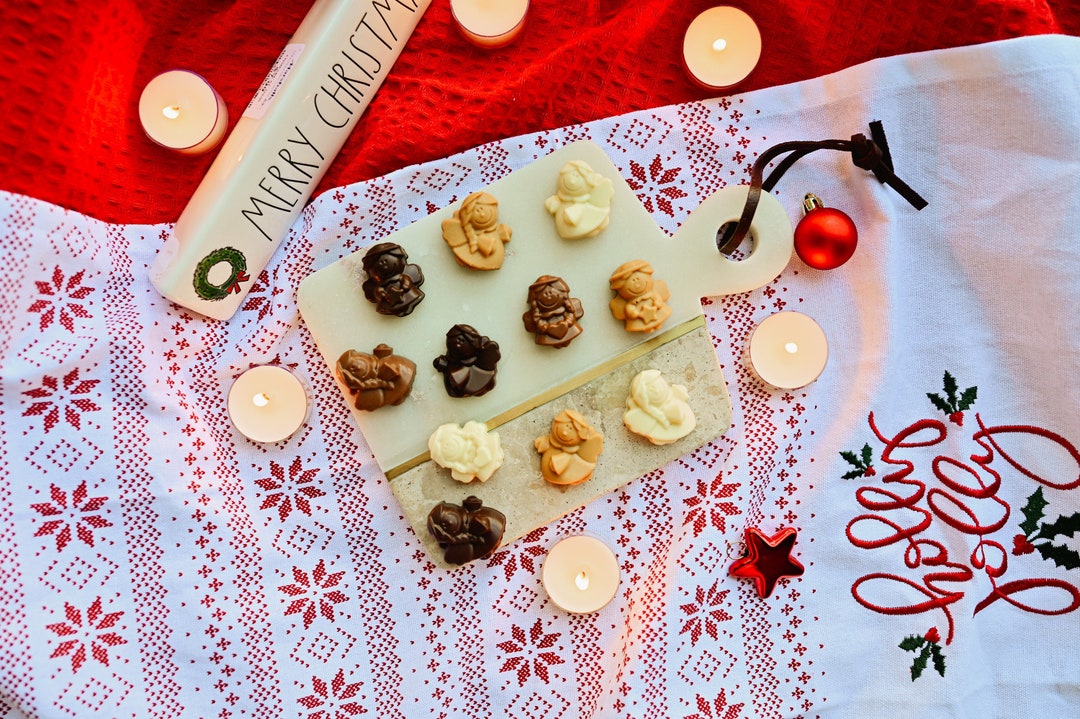 Chocolate Angels Forms, Christmas Gift, Happy New Year Presents, Gift