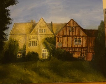 Skyland manor botanical garden original painting!