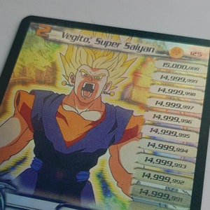 Tarjeta proxy holográfica de Vegito