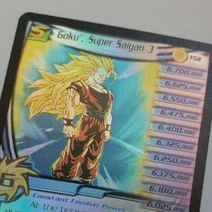 Goku Super Saiyan 3 #152 Foil Vintage Custom Card