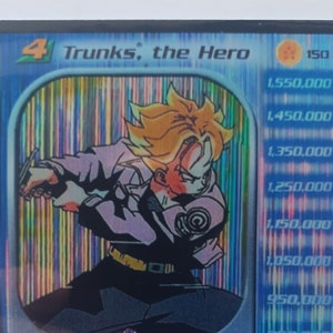 Tarjeta Holográfica Trunks The Hero Proxy DBZ