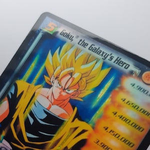 Goku Galaxy's Hero Individuelle Holo/Foil Karte