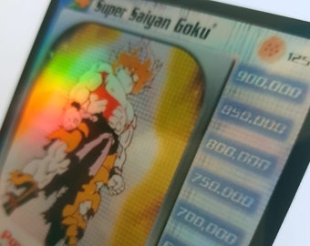 Dragon ball Proxy Card Goku Dragonball z, the Super Saiyan 125 DBZ TCG UR Holographic/Foil Card