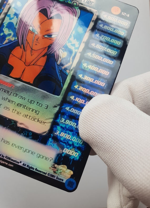 Trunks the Battler Holo Proxy Card - Etsy