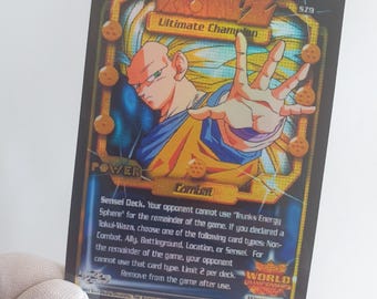Tarjeta de representación holográfica Ultimate Champion
