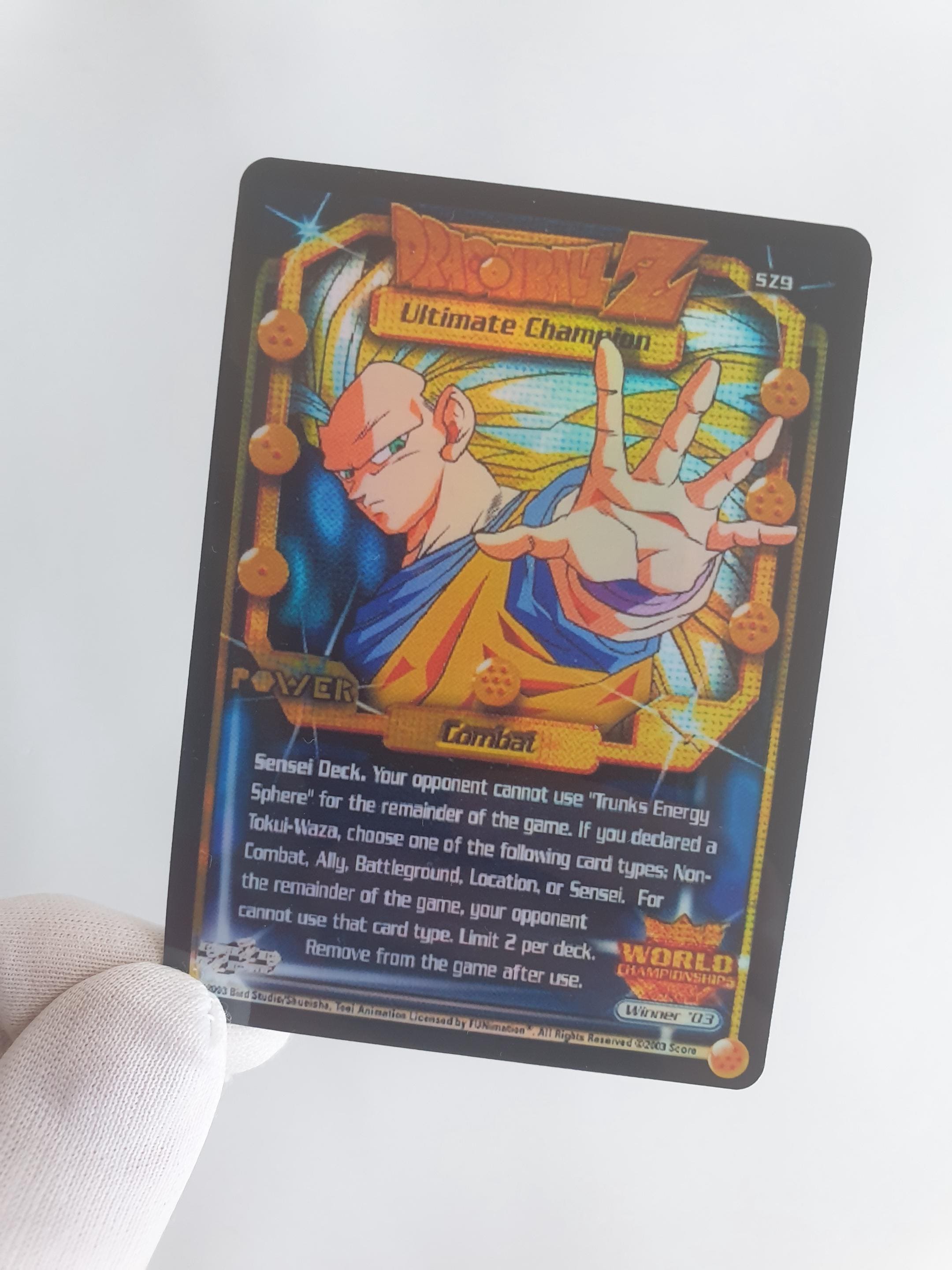 Dragon Ball Z Score Cards - Etsy