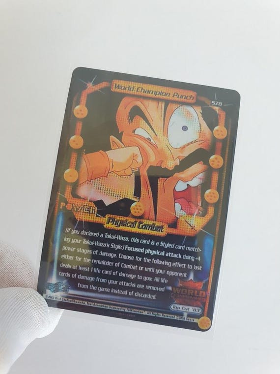 World Champion Punch SZ8 Handmade Foil Proxy Cell - Etsy