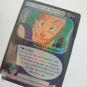 生命あるところに希望あり 157 ブルマ UR TCG ホロプロキシカード