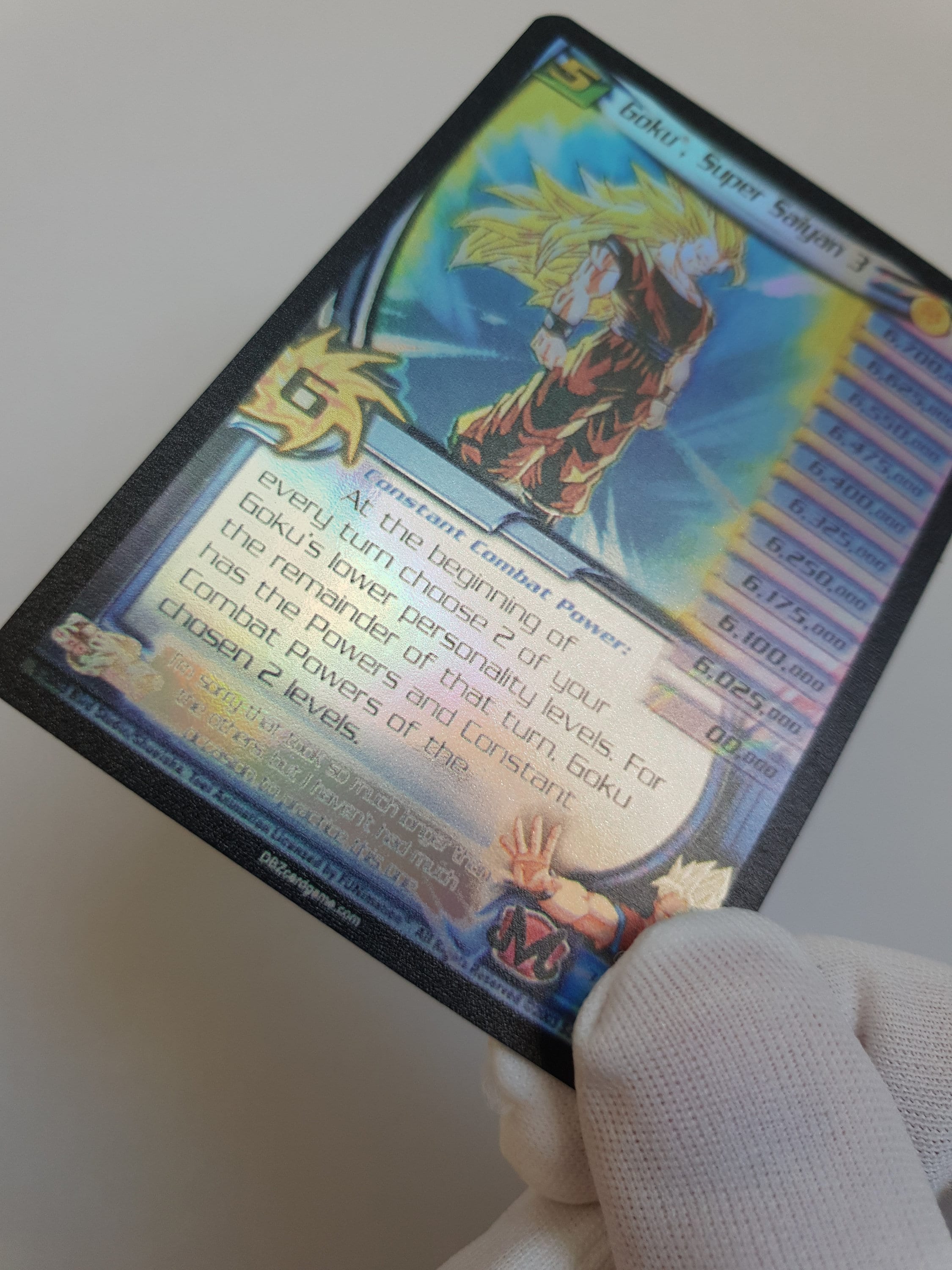 Dragonball Goku Super Saiyan 3 152 UR TCG Holographic Card
