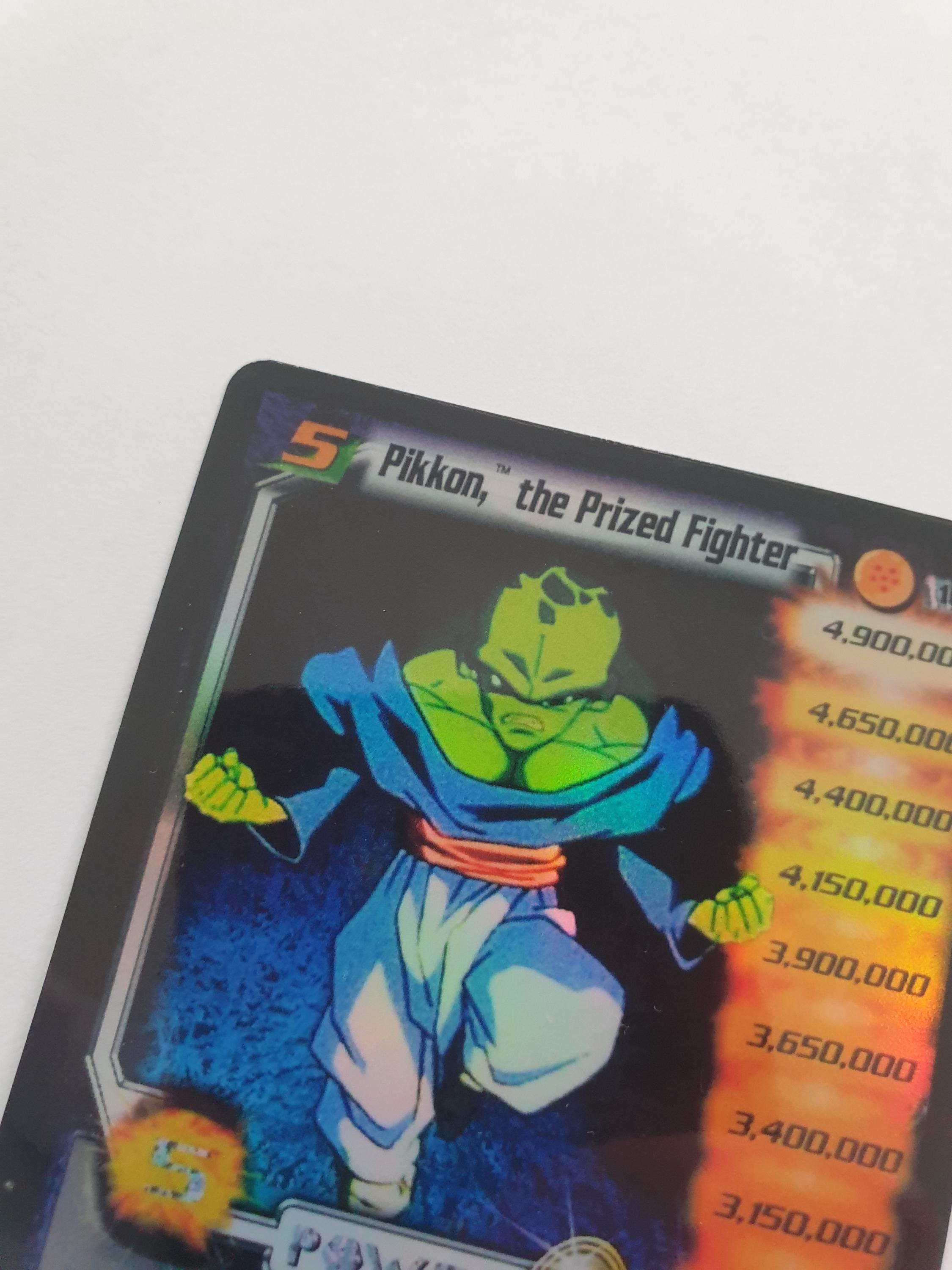 Pikkon the Prized Fighter #161 Holo Proxy Card - Etsy