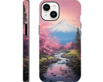 Japanese phone Tough case design, cover fits for iPhone and Samsung