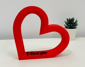 Valentine's Day Gift Idea Personalized Unique Detail Valentines days Valentines gift for him Valentine decor Heart Gifts for Valentines