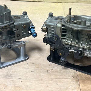 Holley carburetor work/storage stand