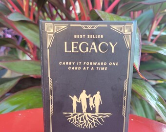 Legacy Conversation Cards | 160 Family Story Prompts | Meaningful Gift for Parents and Grandparents | Healing and Legacy Card Deck