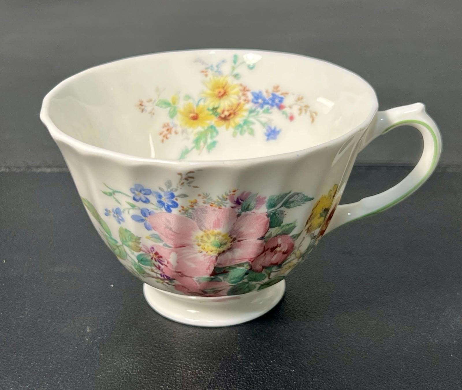 Royal Doulton England 1938-1959 Arcadia Bone China Set of 12 Cups 