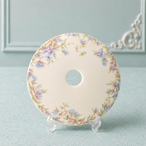 CH Field Haviland Limoges Antique 1900s Ranson 70A Liner For Butter Dish, 4”