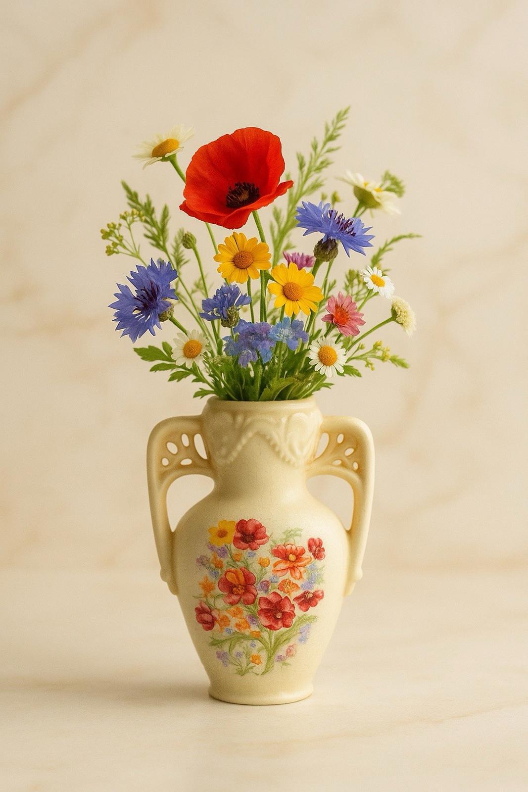 Dresden Vase - Etsy