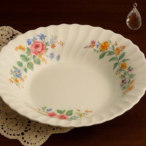 Royal Doulton England 1938 To 1959 Arcadia Bone China 2 Oval Serving Bowls, 10x7