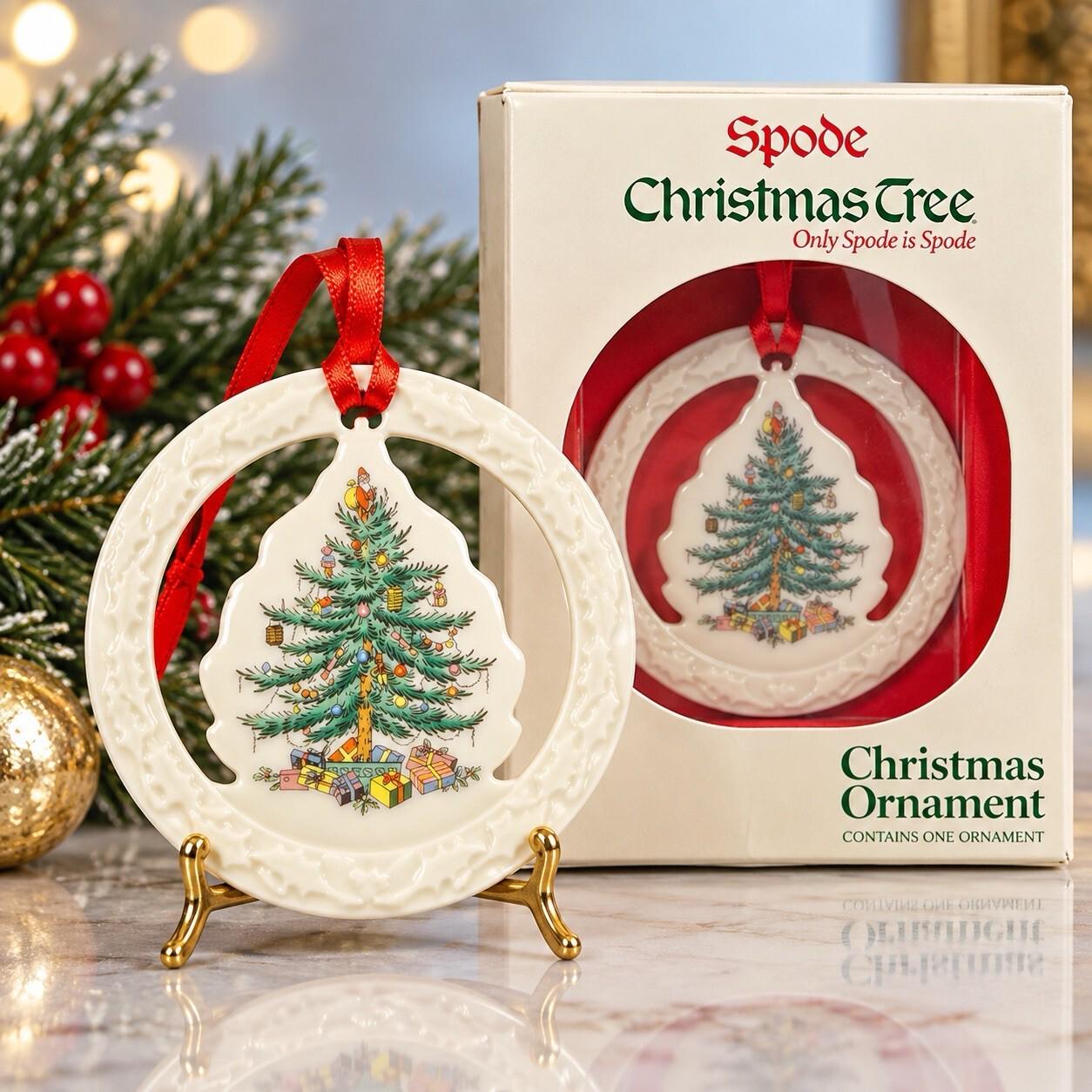 Vintage Spode Christmas Ornament - Etsy